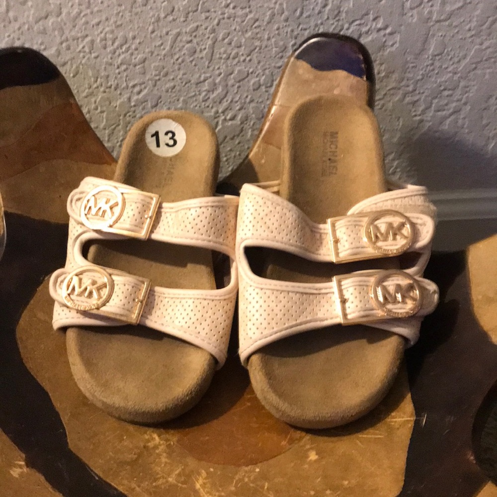 Girls Michael Kors Slides